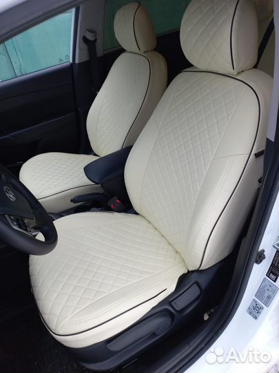 Автопилот авточехлы модельные экокожа алькантара