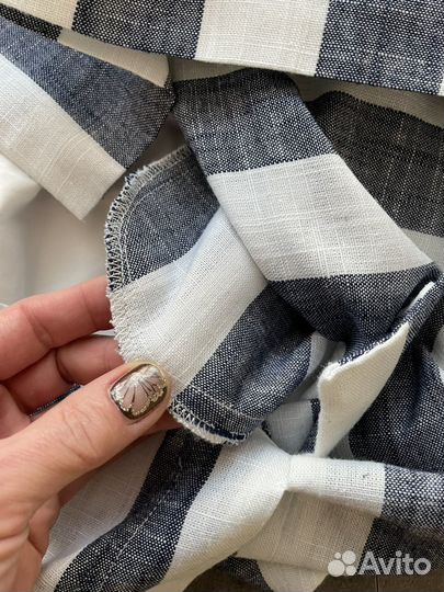 Льненой сарафан