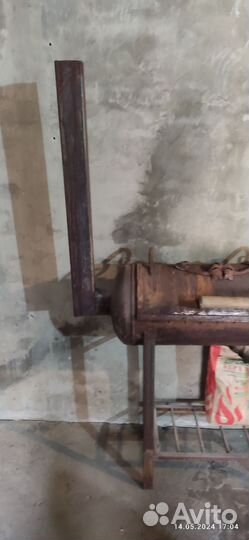 Мангал казан передвижной бу