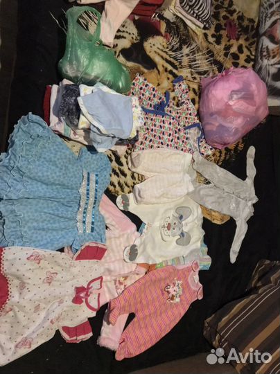 Вещи пакетом на девочку