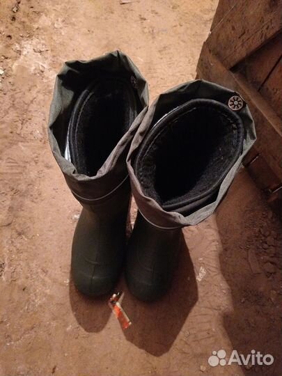 Зимние рыболовные сапоги