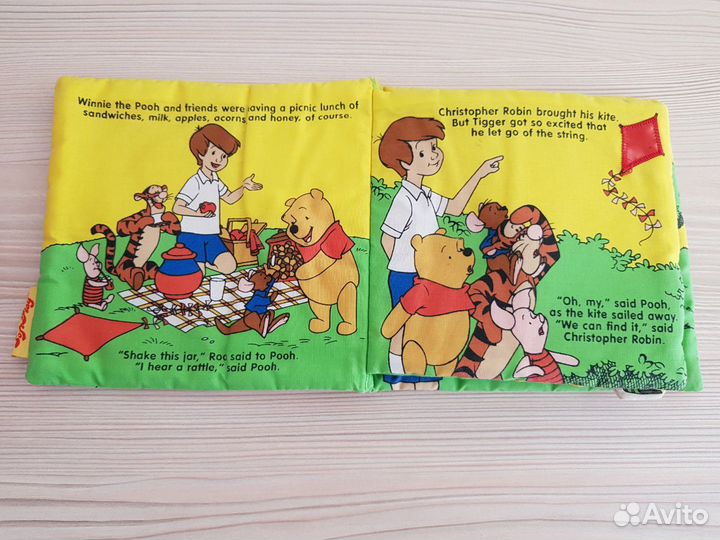 Книга для малышей Винни Пух Disney на англ.языке