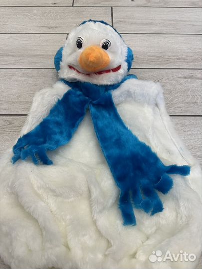 Новогодний костюм снеговика 110-116