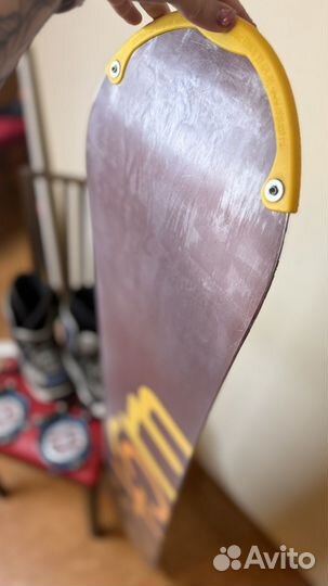 Сноуборд комплект женский 150 см atom