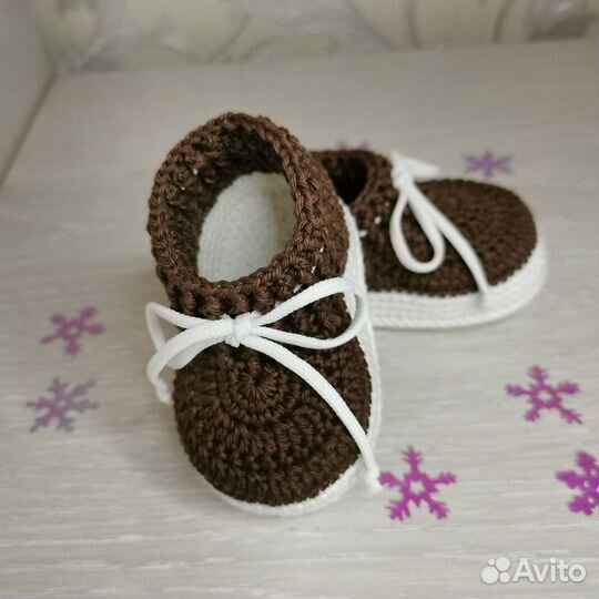 Пинетки вязаные