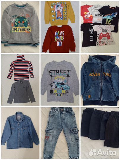 Пакет одежды на мальчика возраст 3-4 года