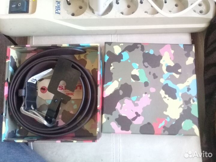 Ремень мужской кожаный levis