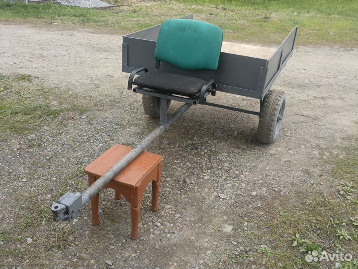 Прицеп для мотоблока самодельный