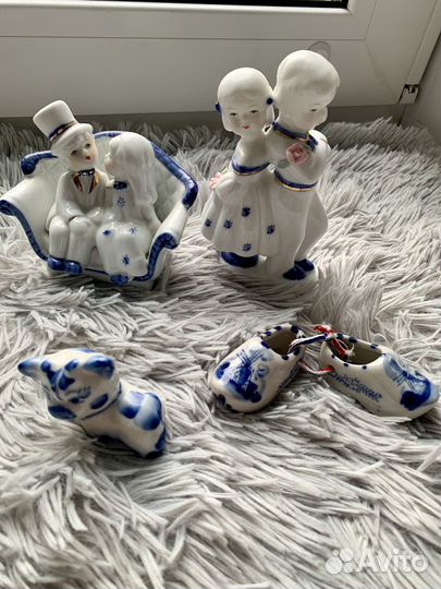 Фигурки гжель