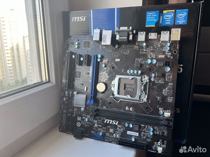 Материнская плата MSI H97M-E35, LGA1150