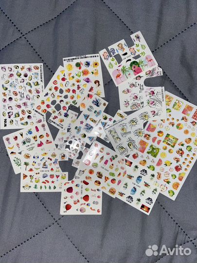 Слайдеры наклейки для ногтей