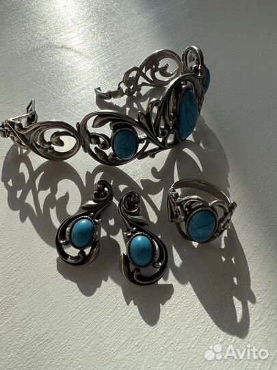 Браслет Кольцо Серьги