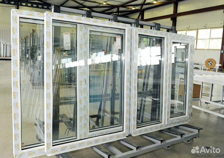 Заводские пластиковые окна