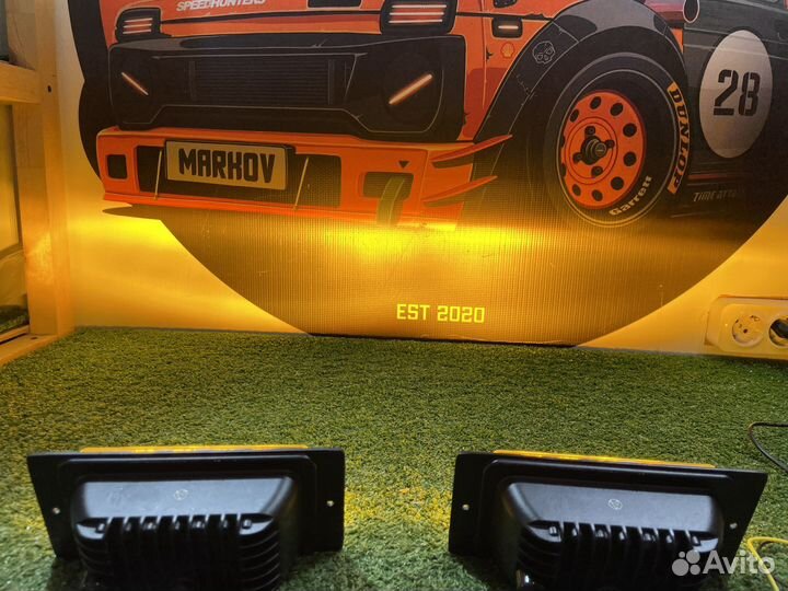 Комплект птф LED ваз 2114/2110, 40вт