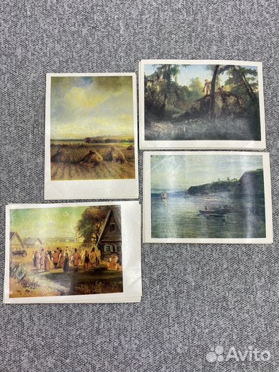 Набор из 13 открыток СССР - Картины Адриана Ван Ос