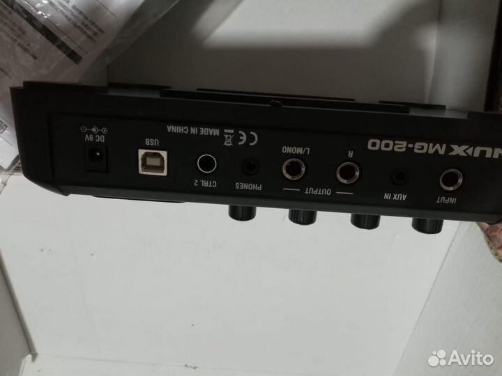 Гитарный процессор Nux mg 200