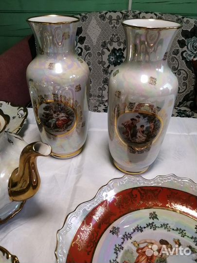 Сервиз гдр Мадонна + вазы