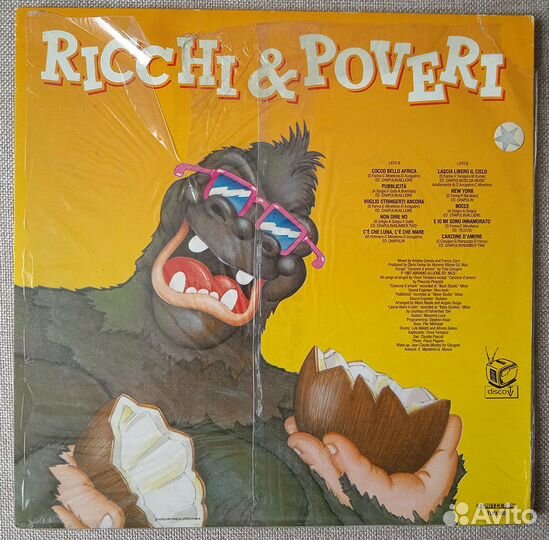 Винил Ricchi & Poveri-Pubblicita (Italy-1987)