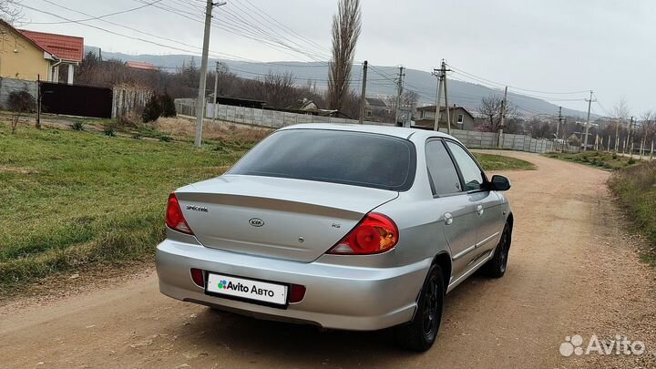 Kia Spectra 1.6 МТ, 2007, 200 000 км