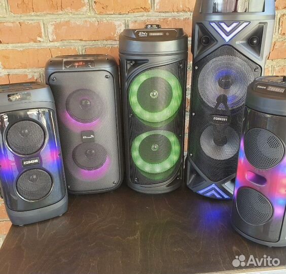 Портативная колонка bluetooth с караоке