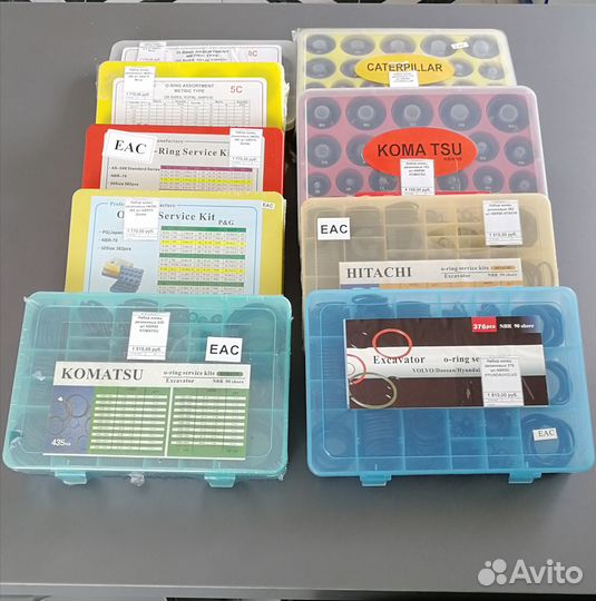 Наборы резиновых колец