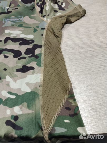 Футболка олива, мультикам