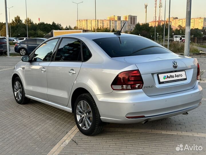 Volkswagen Polo 1.6 AT, 2019, 31 154 км