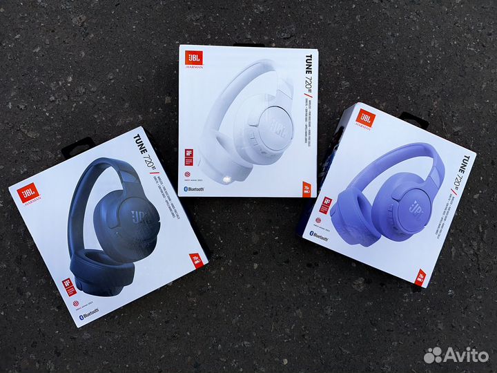 JBL Tune 720BT Purple / Blue / White