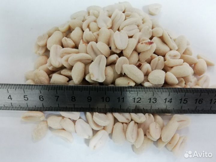 Арахис сырой очищенный(крупный, Бразилия)