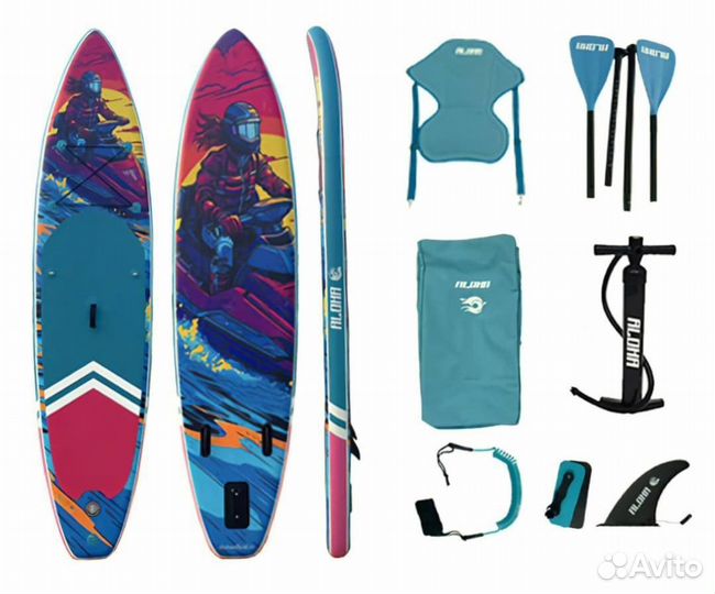 SUP доска каяк Aloha 11.6 футов, новые
