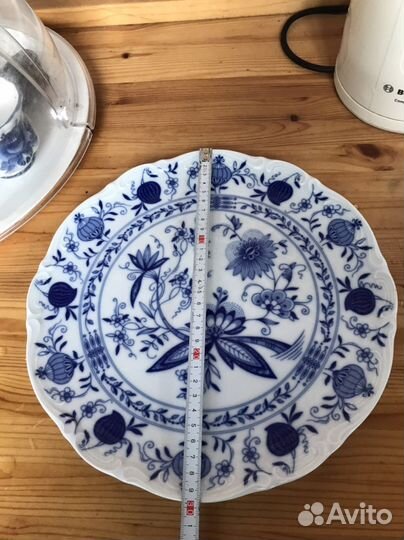 Блюда «Луковый узор, Индийский узор, синий лук