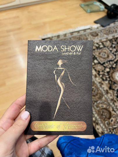 Куртка натуральная кожа с мехом moda show турция