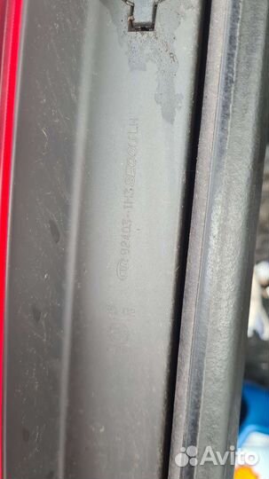 Фонарь задний левый верхний kia ceed 1 универсал