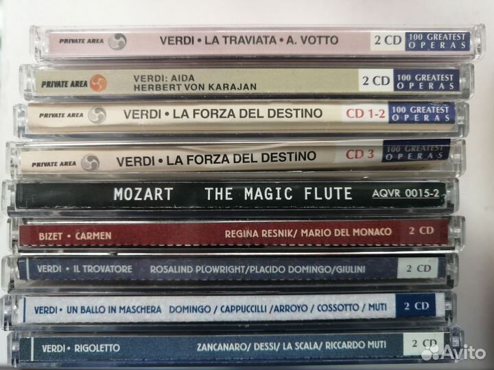 Cd диски музыка оперы