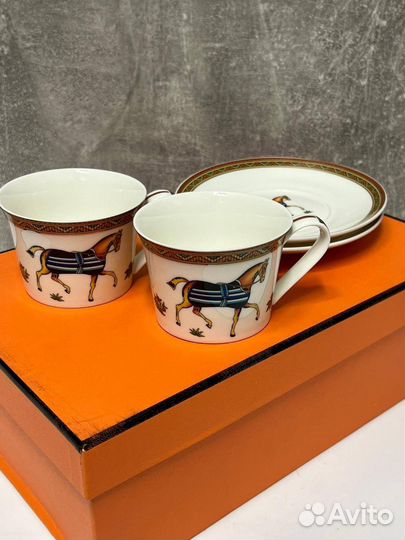 Набор чайный Hermes чайная пара