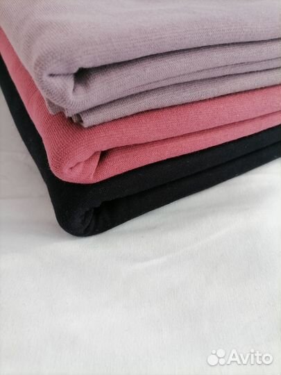 Ткань трикотаж (кулирка, рибана, футер)