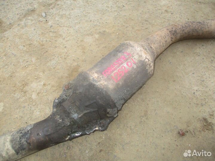 Приемная труба глушителя Subaru Forester 3 (SH)