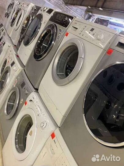 Стиральная машина б/у с гарантией:с сушкой,с паром