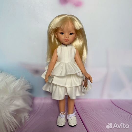 Куколка Маника с челкой 32 см (Паола Рейна)