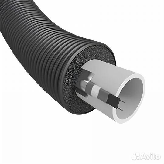 Греющий кабель на трубу 27 метров саморег комплект