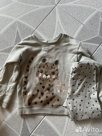 Вещи для девочки пакетом 104-110 zara hm