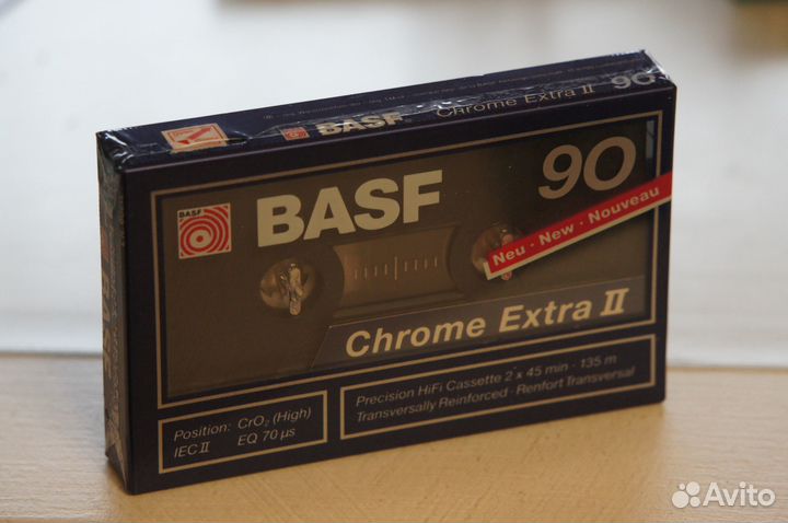 Аудиокассеты новые запечатанные