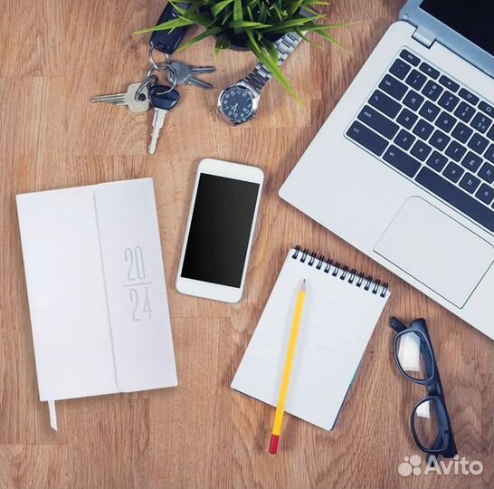 Ежедневник Brauberg датированный 2024 А5 под кожу