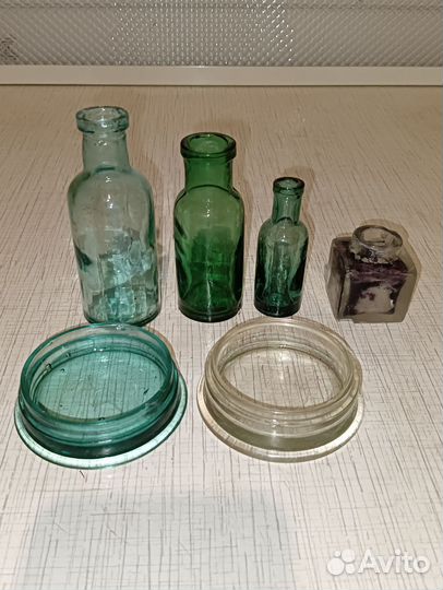 Старинные аптечные пузырьки