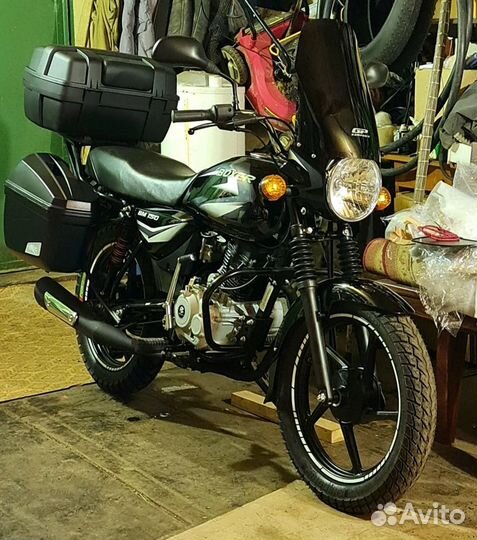 Ветровое стекло 45см Bajaj Boxer 125/150