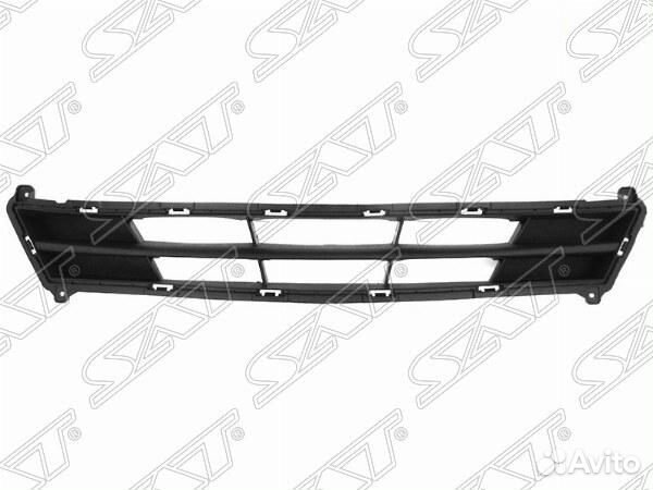 Решетка в бампер Hyundai Solaris 14-17 / Accent 11-17