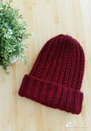 Шапка вязаная новая