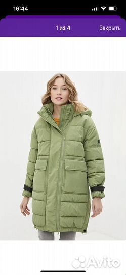 Пуховик женский baon xs