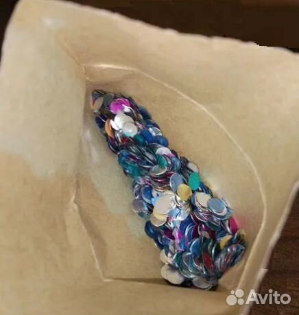 Ёлочные украшения конфетти серпантин СССР