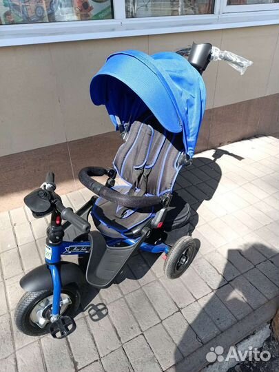 Трехколесный велосипед с родительской ручкой